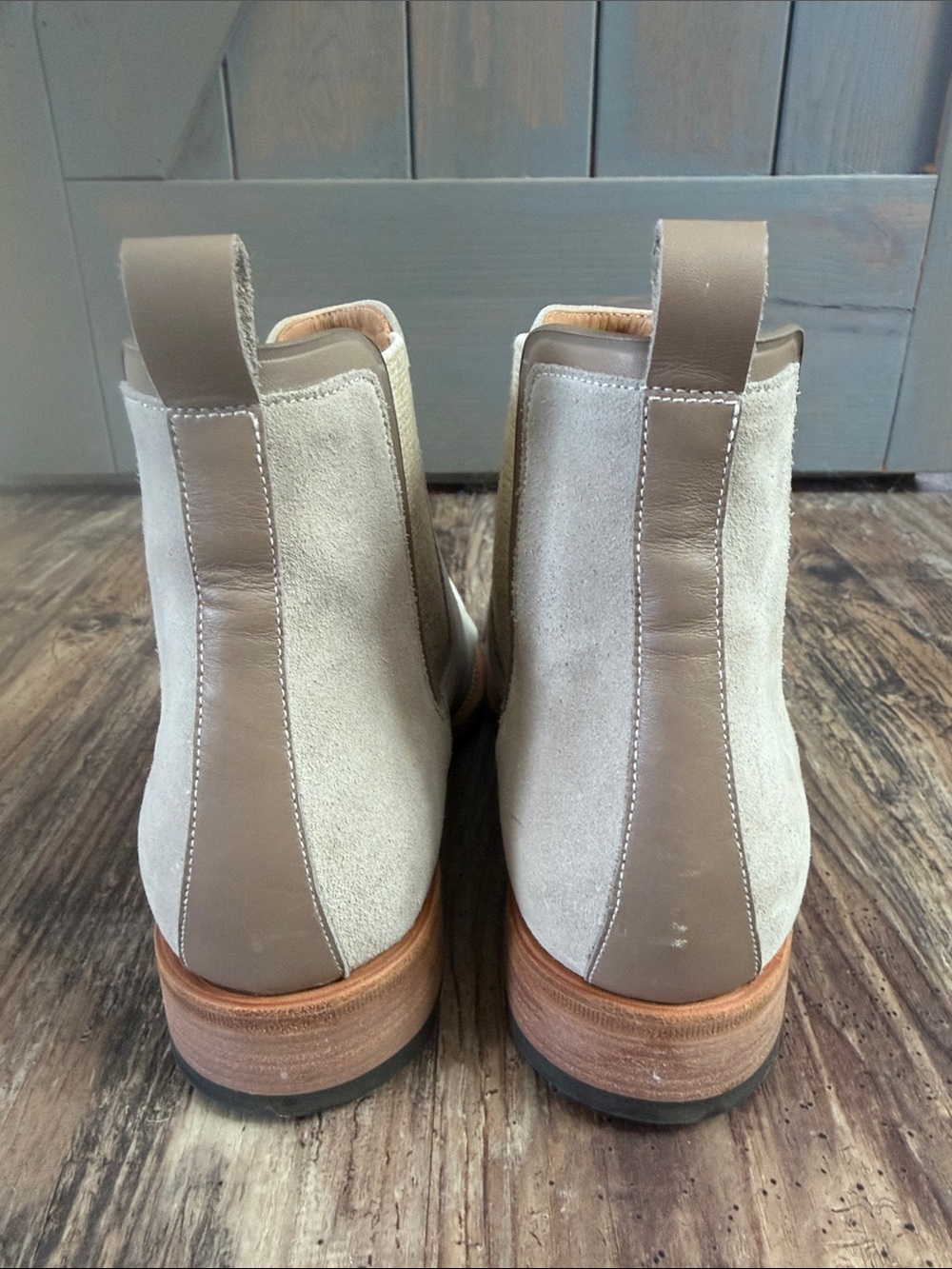 Lucchese Antonia Round Toe Pull on Booties Size 9B - Picture 5 of 11